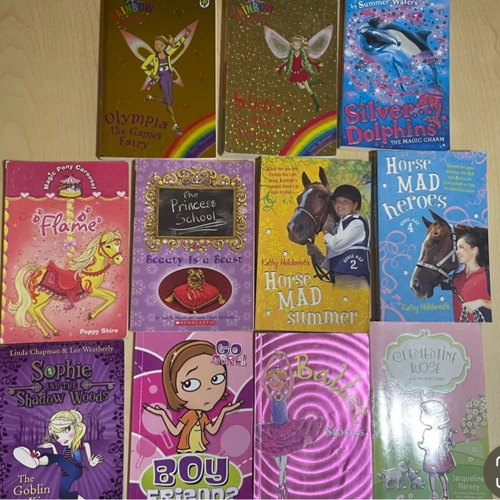 11 books for primary age children- Ballet, horses, fairies - Picture 1 of 6